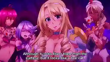 Check out the uncensored version of Bikini Warriors' hentai action with their big tits and lingerie skills!